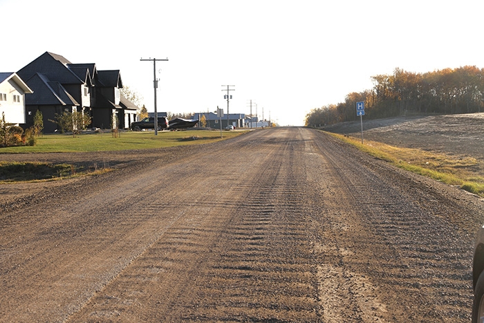 Moosomin town council members discussed the possible future paving of Wright Road at Wednesday’s town council meeting